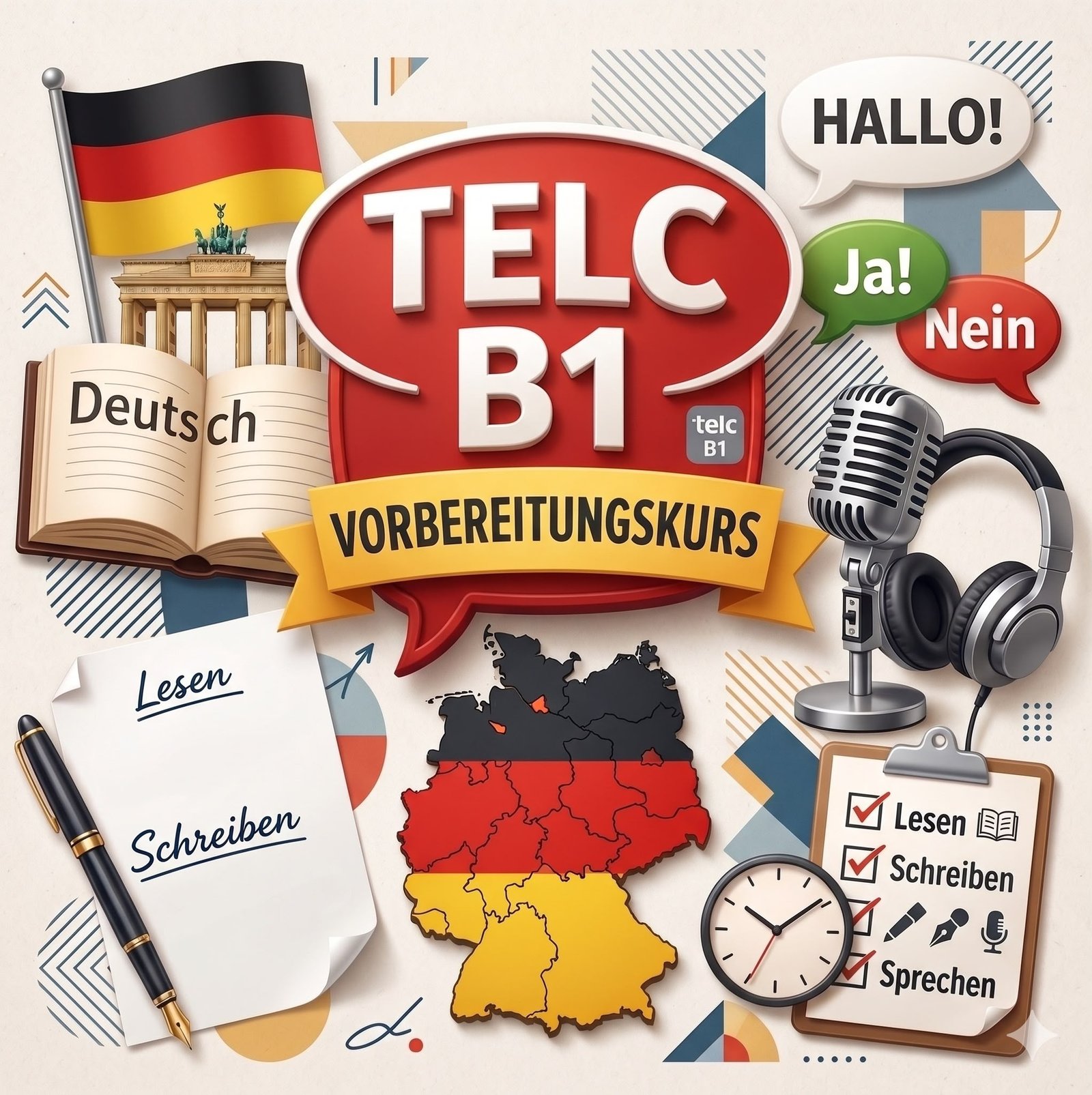 telc B1 Komplettkurs